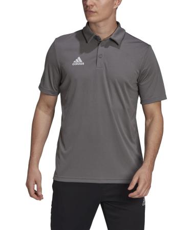 Buy Adidas Men's Entrada 22 Polo Shirt XL - Team Grey Four | International Shipping Available - Buy Online on GoSupps.com