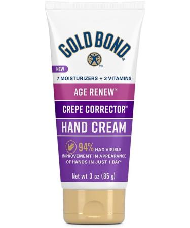 Gold Bond Age Renew Neck & Chest Firming Cream 2 oz. & Hand Cream for Crepey Skin 3 oz. - Buy Online on GoSupps.com