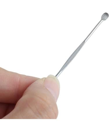 Qtqgoitem Metal Earwax Remover Set - 12pcs Silver Tone Ear Cleaning Curette Earpick | Model: edb25da48d0ef83 - Buy Online on GoSupps.com