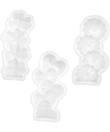 VILLCASE 12 Pcs 3D Candle Mold Chocolate Molds Mold for Chocolate Ornament Mold Silicone Molds DIY Silicone Soap Mold Candle Making Tools Love Baking Mold/Cake Mold Flower Candle As Shownx4pcs 13.00X6.00X3.00CMx4pcs - Buy Online on GoSupps.com
