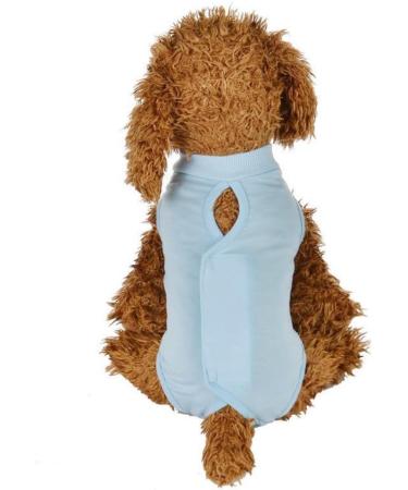 AHEOVSD Cat Recovery Onesie Cat Recovery Shirt Professional Cat Recovery Suit for Cats and Dogs After Surgery Wear Anti Licking Wounds (Blue M) - Buy Online on GoSupps.com
