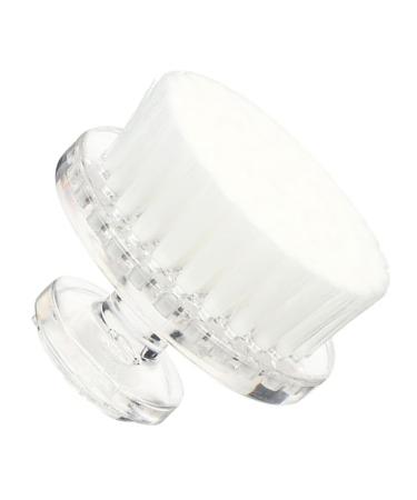 Face Brush Scrubber Body Scruber Face Exfoliating Brush Face Clean Brush Massager Face Cleaner Brush Head Brush Cleaning Scrub Brush Exfoliating Brush for Face White Pp