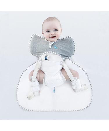 Love to Dream Swaddle Up Original Hip Dysplasia Grey Small - Wider Fit for Hip Dysplasia Harness or Brace (8-13 lbs) - Buy Online on GoSupps.com