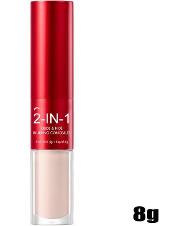  Zasdvn Concealer | 8g Dual Ended Natural Lightweight Makeup Supplies - Cosmetic Neutralizer For Day Night Spring Office Beach Wedding Date Travel Party Evening - Buy Online on GoSupps.com