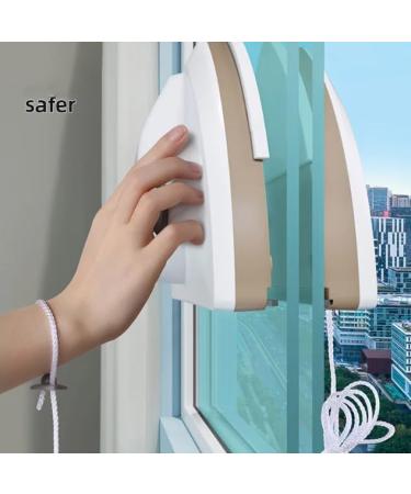 Magnetic Glass Window Cleaning Tool Double Sided Household Special Window Cleaner Automatic Water Discharge Double-layer Wiper Red 8-15mm - Buy Online on GoSupps.com