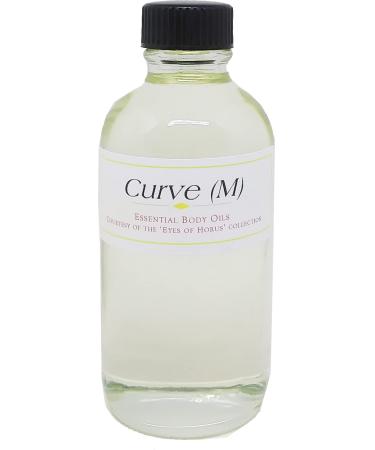 Curve - Type For Men Cologne Body Oil Fragrance Regular Cap - Clear - 4 oz. - ID#23453 4 Fl Oz (Pack of 1)