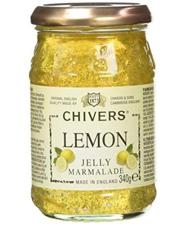 Chivers - Lemon Jelly Marmalade - Lemon Jelly Marmalade - Traditional English Recipe -340 Grams