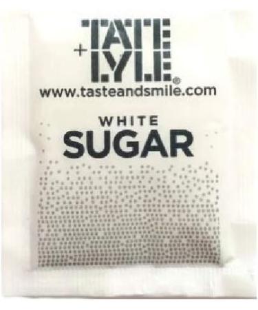 Pure Granulated Cane White Sugar Sachets - Individually Wrapped (600 Pack) - Buy Online on GoSupps.com