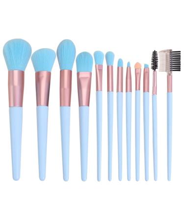 12-Piece Makeup Brush Set | Eye Shadow Blusher & Setting Tools | International Shipping Available - Buy Online on GoSupps.com