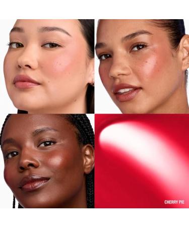 Jelly Jar Lip & Cheek Multi-Use Balm - Buildable lightweight and blendable for a natural dewy look suitable for everyday wear - Color: Cherry Pie - (Bright Neutral Red) - (Limited Edition) - Buy Online on GoSupps.com
