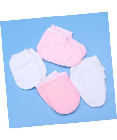 FRCOLOR 4paires de Beaut Blancs et Simples pour Protection L gers pour Maison m comme montr  - Buy Online on GoSupps.com