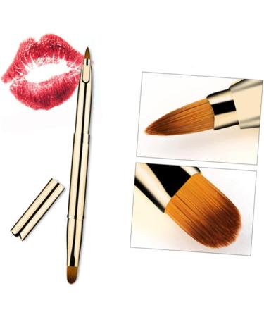 Ipetboom Double-ended Lip Brush Lip Gloss Lip Applicator Concealer Brush Makeup Brush Tool Dual End Lip Brush Cosmetic Kit Makeup Brushed Eyebrow Brush Printable - Buy Online on GoSupps.com