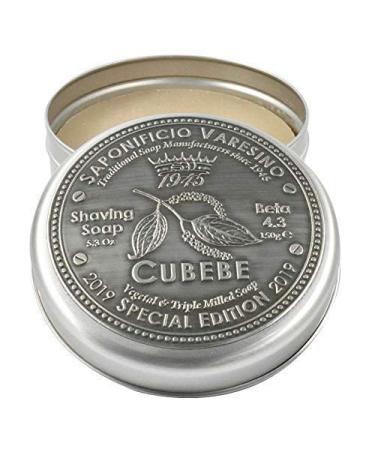 Saponificio Varesino Cubebe Special Edition Hard Shaving Soap 150g Puck