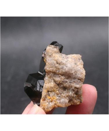 Crystal Natural Black Quartz Crystal Cluster Natural ore Sample Stone Crystal for Home Decoration Collection and Gift Draw yuebang Stone Mineral Specimen 80g-100g Black - Buy Online on GoSupps.com