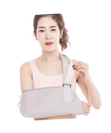 KALLORY Child Size 2 Grey Arm Sling - Shoulder Immobilizer & Support Strap for Rotator Cuff Recovery - Buy Online on GoSupps.com