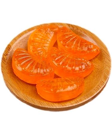 Sour and Sweet Fruit Orange Flavor Toffee Orange Hard Candy Chewing Candy Preserved Fruit Sweets Snacks Candy Snacks Wedding Candy Desserts Casual Snacks gift pack (250g (about 30 pieces)) - Buy Online on GoSupps.com