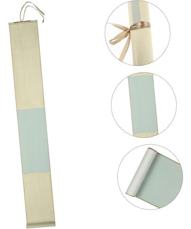 1pc Picture Scroll Home Decor Ornament Drawing Supplies Chinese Scroll Paper Blank Rice Paper Office Green 143X20X1CM - Buy Online on GoSupps.com