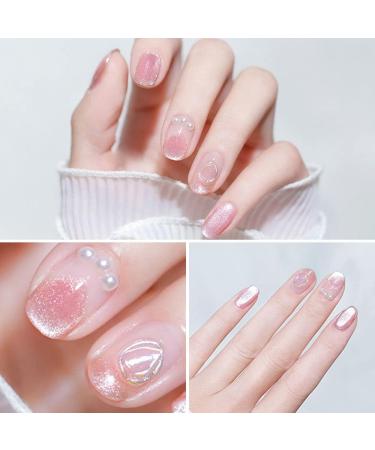 DIY Nail Varnish UV Nail Gel Colorful Nail Phototherapy Gel Crystal Cat Eye Gel Manicure Gel Nail Polish - (Color: 1) - Buy Online on GoSupps.com