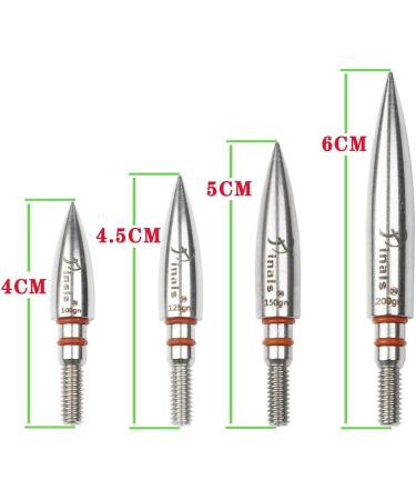 Pinals Archery 12PC Field Points Tips for Compound Recurve Bow - 125grains, 150grains, 200grains, 250grains, 300grains - Buy Online on GoSupps.com
