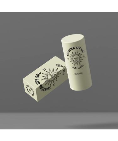 Buy DEVONINE Sunstick SPF 50+ | Aloe Vera Moisturizing Protection | Wrinkle Improvement & Skin Care | 0.7oz (18g - Buy Online on GoSupps.com