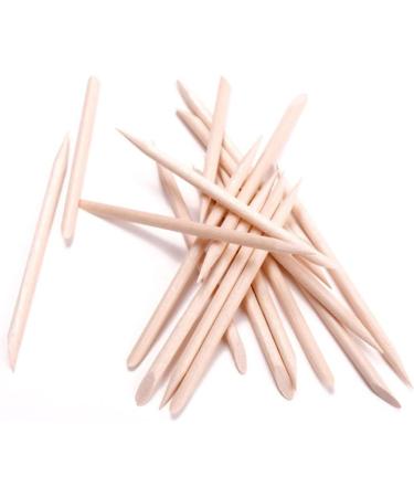 Wooden Orange Sticks Nail Cuticle Stick for Pusher Remover Manicure Art Pedicure Pedicure Tools 100PCS Beauty tools - Buy Online on GoSupps.com