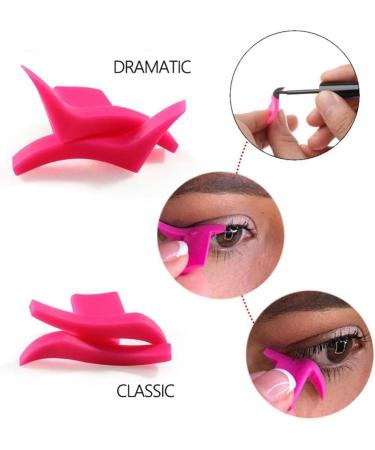Onsinic 4-Piece Silicone Winged Eyeliner Stamp & Lazy Eyeshadow Applicator - Perfect Cat Eye Look for Effortless Beauty - Buy Online on GoSupps.com