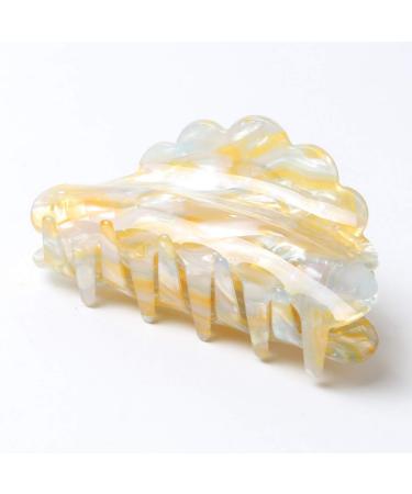3-Pack Colorful Acrylic Hair Claw Clips for Women - Medium Hair Crab Clamp (Color A) - Buy Online on GoSupps.com
