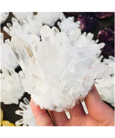 Crystal 500-800g Natural White Ghost Quartz Crystal Cluster Crystals raw Gemstone Specimen for Home&Office Decoration fengshui ERBDRGAZ (Size : 500-600g) - Buy Online on GoSupps.com