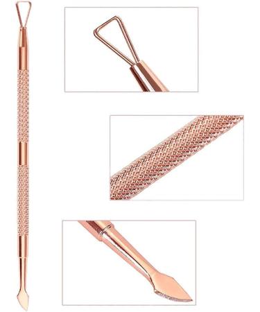 Professional Stainless Steel Cuticle Pusher and Cutter Set - 3 Pcs for Dead Skin Nail Cleaner, Pedicure & Manicure Tools - Buy Online on GoSupps.com