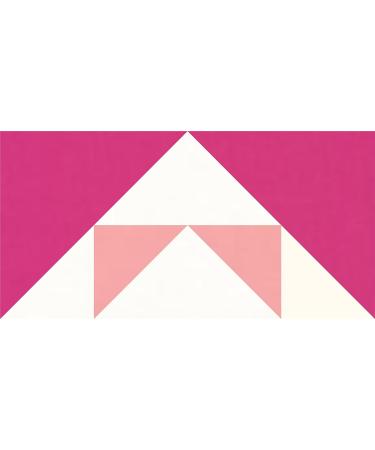 Bloc Loc Flying Geese Quilting Ruler - 2 x 4 Finished Size - Trimmed to 2-1/2 x 4-1/2 - Quilters' Essential - Buy Online on GoSupps.com