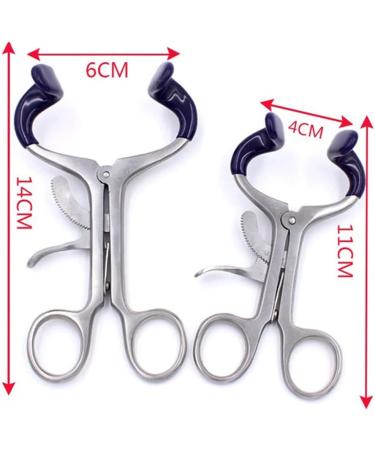 Buy Dental Mouth Opener Cheek Retractor - Stainless Steel Teeth Whitening Tool (Large Size) | International Shipping - Buy Online on GoSupps.com