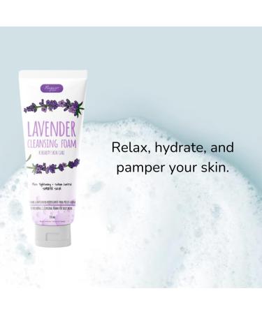 Cleansing Foam (Lavender) - Gentle Face Wash for All Skin Types | Shop Internationally - Buy Online on GoSupps.com