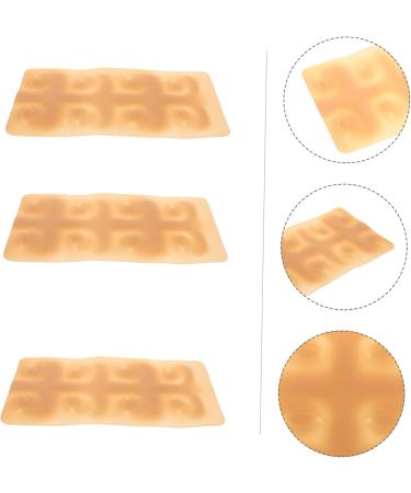 Didiseaon 3pcs Silicone Practice Skin Cosmetic 3d Three-dimensional - Buy Online on GoSupps.com