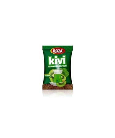 KOZA Kiwi Instant Drink Powder in Bag 300g | Powder for Hot or Cold Drink | Turkish Tea | Ice Tea Powder | Iced Tea | Crumb T