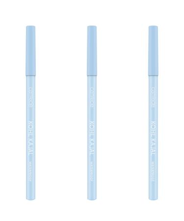Catrice Kohl Kajal Waterproof Kajalstift No. 160 blue defined shiny shimmering vegan waterproof without microplastic particles nanoparticles free 3 Pack (3x0.78g) 0.78 g (3 Pack) 160 baby blue
