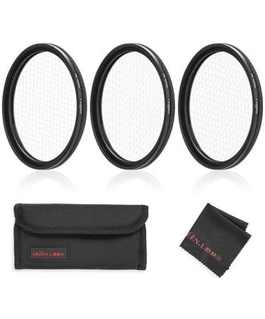 58mm Star Filter GREEN.L 2nd Gen Slim Variable Starburst Filter - 4/6/8 Points + Cleaning Cloth & 2 Slot Filter Pouch - Buy Online on GoSupps.com