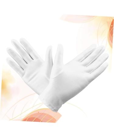 Angoily 20 Pairs Beauty Hand Gloves Cotton Gloves Cooking Prep Gloves Paraffin Hand Mitts Moisturizing Gloves Meal Prep Gloves Hand Moisturizer Gloves Mittens White Gloves Short Work - Buy Online on GoSupps.com