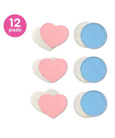 Bamboobies Womens Overnight Nursing Pads  Reusable and Washable  Pink Regular and Blue Overnight  Variety Pack  6 Pair (Pack of 1) 3 Regular Pairs & 3 Overnight Pairs - Buy Online on GoSupps.com