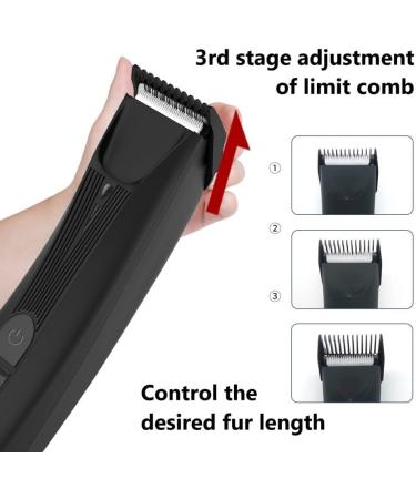 Pro Hair Clipper Washable Electric Groin Body Trimmer for Men Women Ball Shaver & Body Groomer Beard Grooming Rechargeable Pubic Hair Trimmer - Buy Online on GoSupps.com