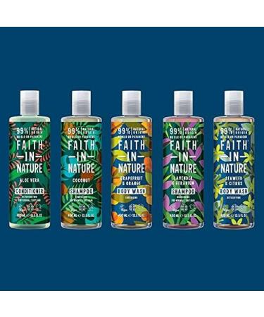 Faith In Nature Natural Jojoba Body Wash Enriching Vegan & Cruelty Free No SLS or Parabens 400ml Jojoba 400 ml (Pack of 1) - Buy Online on GoSupps.com
