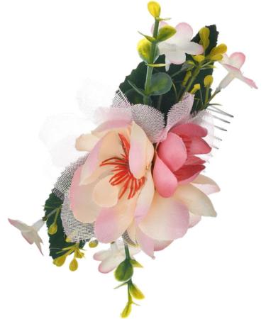 FRCOLOR 1pc Tiara Hair Fork Bridal Hair Clip Bridal Headpiece Hair Pin Wedding Crown Flower Hair Comb Wedding Hair Decoration Floral Hair Comb Hair Comb Clip Bride Hair Accessories Flowers - Buy Online on GoSupps.com