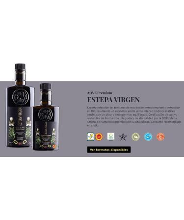  Oleoestepa Estepa Virgin & Egregio Duo Gourmet Oleoestepa Set of 2 Bottles 500 ml - Buy Online on GoSupps.com