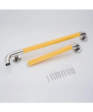 Grab Bars for Bathtubs and Showers Stainless Steel L Type Grab Rail Bathroom Handrail Safety Support Grab Bar with Anti-Slip Grip f - Buy Online on GoSupps.com