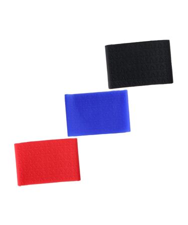 TOVINANNA 3pcs Clipper Anti-Slip Ring Barber Clipper Sleeve Barber Supplies Creative Shear Cover Barber Shear Cover Hair Clipper Sleeve Hair Clipper Cover Barbershop Supply Barber Tool 7.4x5cm As Shown