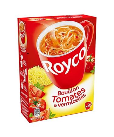 G n rique Royco Minute Soup Tomato and Vermicelli Broth 60 g An Instant Delight for Your Taste Buds Pack of 4