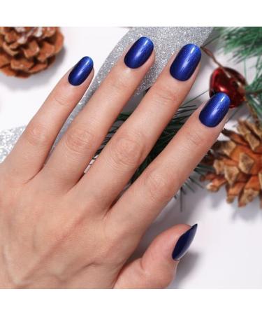 Bluesky Gel Nail Polish 10ml Blue Christmas - XMAS2104 Blue Gel Nail Polish for 21 Day Manicure Professional Salon & Home Use Requires Curing Under LED UV Nail Lamp - Buy Online on GoSupps.com