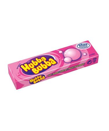 Buy Hubba Bubba Chewing Gum - Fancy Fruit Flavor | 20 Packs (100 Pieces) | International Shipping Available - Buy Online on GoSupps.com