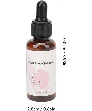Breast Massage Oil - Restore Elasticity Lifting & Nourishing - 2 Pack 30ml - Gentle Daily Use Essential Oil - Buy Online on GoSupps.com