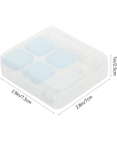 Solustre Colored Contact Lenses Kit - 4 Lens Cases Makeup Mirror & Travel Container - Perfect for Eye Care & Cosmetic Use - Buy Online on GoSupps.com