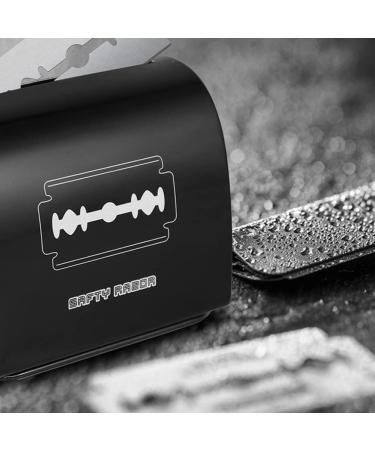 Beaupretty 3-Stage Blades Storage Box - Barbershop Collection | Safety Razor Carrier & Disposal Container | Travel Mini Etui for College & On-the-Go - Buy Online on GoSupps.com